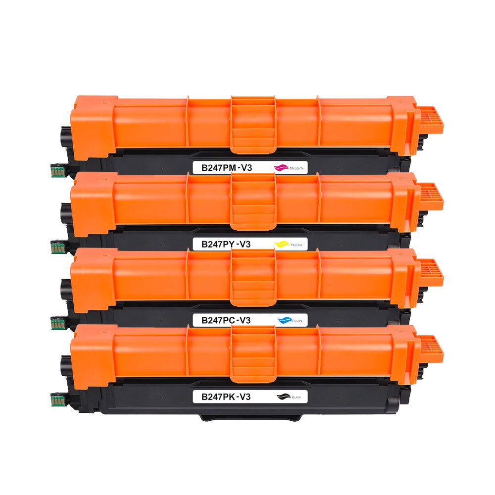 Cartouche de toner Compatible Brother TN-247BK/C/M/Y Pack K:3000 pages C/M/Y 2300 pages - KERA FRANCE Cartouche de toner Compatible Brother TN-247BK/C/M/Y Pack K:3000 pages C/M/Y 2300 pages - KERA FRANCE